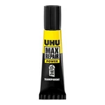 Uhu Max Repair Power Adhesive 0.28 Oz Clear Strong Flexible Glue For Indoor &.... Fixed Price $12.66.