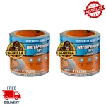 2PACK Gorilla Waterproof Patch & Seal Tape Clear, 4" X 8FT Permanent Leak Repair. Fixed Price $33.99.