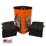 Flood Barriers 5FT Quick Dam Grab & Go Kit Orange QDGG5-10 Bucket. Fixed Price $179.99.