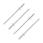 Qjaiune 100PCS Aluminum Pop Rivets 1/8" X 1/4" Diameter Grip Length, Dome H.... Fixed Price $8.34.