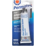 Permatex 80050 Clear Rtv Silicone Adhesive Sealant, 3 Oz. Fixed Price $5.90.