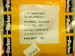 Qty 25 S1138 AS568-011 Parker High Temperature Silicone O-ring Sealed Bag. Fixed Price $22.00.