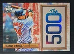 2018 Panini Diamond Kings The Homeruns Manny Ramirez #500-MR Holo Blue /25. Fixed Price $14.99.