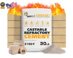 Girtech Firecast Castable Refractory Cement Mix 3110 Degree Fahrenheit 30 Lbs. Fixed Price $117.17.