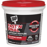 Dap Fast 'n Final 32 Oz. Lightweight Latex Patch & Prime Spackling 7079812142. Fixed Price $20.77.