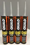 Lot Of 4 Osi Quad Sealant All Season Formula Gray 517 Windows, Doors, Siding. Fixed Price $39.99.