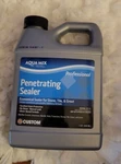 Aqua Mix 1 Qt. Penetrating Sealer Excellent Stain Protection Water-based Formula. Fixed Price $29.99.
