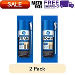 (2 Pack) Ge Big Gaps & Cracks Insulating Foam, Of 1, Yellow, 12 Oz Can. Fixed Price $11.89.