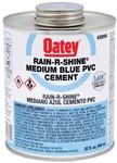 Oatey 32 Oz Pvc Rain-r-shine Blue Cement (30894) (12/EACH). Fixed Price $26.24.