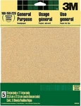 7100140804 - 3M Aluminum Oxide Sandpaper Assorted Grit 9005NA 11 5/PK. Fixed Price $6.81.
