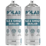 Polar Tile & Grout Sealer Clear Aerosol Spray - 2 X 13.5 Fl Oz Instantly Wa.... Fixed Price $28.15.