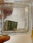 Vintage Pittsburg Corning Pc Clear Glass Block 3 1/4" Square Bank. Fixed Price $22.00.