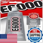 E6000 Eclectic Products 230012 3.7 Oz Amazing E-6000 Craft Adhesive Uncarded. Fixed Price $45.96.