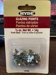 Hyde Glazing Points - Push Style 45760. Fixed Price $5.99.