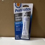 Permatex Clear Silicone Rtv Adhesive Sealant 75151 3 Oz Tube. Fixed Price $15.00.