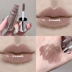 Water Light Mirror Lip Gloss Lasting Moisturizing Cool Black Silver Gray Pearles. Fixed Price $19.99.