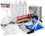 10 Fast Set Concrete Foundation Crack Repair Kit-hydra Stop 300 Injection Syste. Fixed Price $253.14.