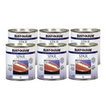 Rust-oleum Marine Spar Varnish, 1 Quart Gloss Clear- 207008, 6 Pack. Fixed Price $146.64.