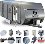 Owlrich 600D Polyester Roof-top Travel Trailer Rv Cover. 24-27 Weather Resistant. Fixed Price $45.00.