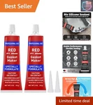 Rtv Silicone Gasket Maker, High Temp Resist Oil, Anti-freeze Sil.... Fixed Price $28.77.