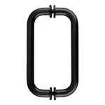 Crl BM8X8MBL Matte Black 8" Series Tubular Back-to-back Pull Handle. Fixed Price $41.94.