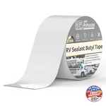 Rv Tape 4" X 50 Uv Resistant Sealant Durable Waterproof And Airt. Fixed Price $30.60.