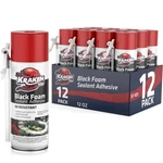 Foam Sealant Spray 12OZ Pack Black Waterproof Expanding Polyurethane Kraken. Fixed Price $154.99.