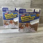 2 Magic Peel & Stick Caulk Tub/wall White 1-5/8" X 11' Bathtub Shower Water Seal. Fixed Price $14.99.