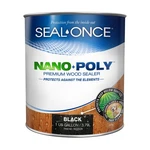 Seal-once Nano+poly Penetrating Wood Sealer With Polyurethane 1 Gallon, Black. Fixed Price $90.53.