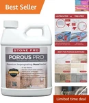 Porous Pro Sealer 1 Quart 32 Fl Oz For Sealing Travertine, Limestone, Marbl.... Fixed Price $87.11.