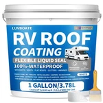 Rv Coating White 1 Gallon, Luvboate Solar Reflective Sealant, Waterproof.... Fixed Price $108.62.