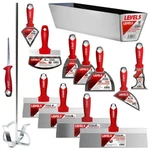 LEVEL5 Drywall 14 Piece Finishing Set Stainless Steel 5-609. Fixed Price $229.81.