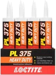 PL375 Heavy Duty Construction Adhesive 10OZ Cartridge - 12 Pack. Fixed Price $84.99.