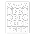Hy-ko 2" Vinyl White Numbers, Letters & Symbols (10 Pcs.). Fixed Price $55.45.
