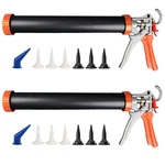 Zyklonix Sausage Tube Caulk GUN20 Oz PACK/10 Cartridge. Fixed Price $66.98.
