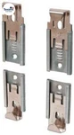 Nickel Plated Adjustable Mirror Clip Set For 1/4 In (6 Mm) Straight Edge Glass -. Fixed Price $18.23.