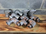 Parker Hydraulic FITTINGS,90 Elbow Fittings,high Pressure Fittings,open Box,. Fixed Price $59.99.