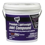 Dap Joint Compound, Gal, Pail, White, Premium Lightweight 10120. Fixed Price $35.43.