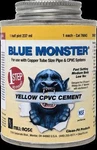 1PC Blue Monster 76043 1-STEP Cpvc Cement, 1/2 PINT/8 Fl. Oz. Fixed Price $21.26.