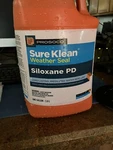 Sure Klean Weather Siloxane Pd Great Water-based Brick Sealer One (1) Gal. Fixed Price $39.00.