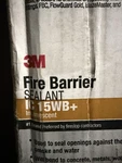 3M IC15WB Fire Barrier Sealant - Yellow, 10.1OZ. Fixed Price $70.00.