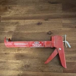 Hyde 46400 Caulking Gun Smooth Rod Quick Release Metal Red. Fixed Price $15.00.