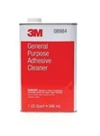 3M 08984 General Purpose Adhesive Cleaner (quart). Fixed Price $131.09.