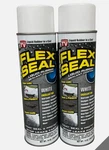 2 Pack Flex White Liquid Rubber Sealant Spray 14OZ Cans Stop Leaks Fast New. Fixed Price $25.00.