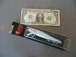 Vintage Mint Package Cotton Cordell #0920 Red Fin - Blue & White 5 Inch. Fixed Price $9.00.
