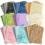 108 Sheets Unique Textured Scrapbook And Mesh Fabric Set - 9 Neutral Color No.... Fixed Price $25.04.