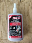 Vibra-tite 13125 Threadlocker, 131, Red, High Strength, Liquid, 250. Fixed Price $25.00.