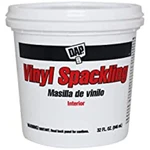 Dap 12132 Vinyl Spackling Compound Interior, 1-QUART. Fixed Price $23.40.