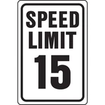 Hy-ko Speed Limit 15 Mph Sign 12" X 18" (1 Pc.). Fixed Price $22.62.
