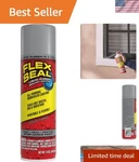 Flex Spray Rubber Sealant Coating, 14-OZ, Gray. Fixed Price $22.99.